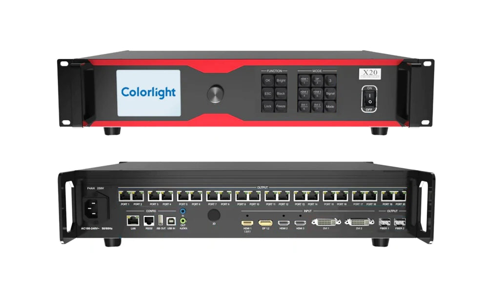 Профессиональный контроллер светодиодного дисплея Colorlight X20