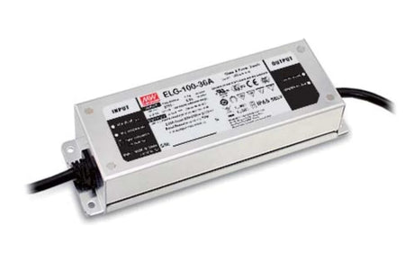 Meanwell ELG-100-24A / ELG-100-36A / ELG-100-48A Single Output Power Supplies